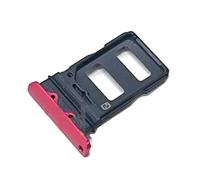 Support De Plateau De Fente De Carte Sim Pièces De Réparation De Carte Sim pour ASUS ROG6 ROG Phone 6 - Rouge