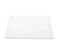 Support de Plateau d'outil de Tatouage en PVC Lavable jetable Organisateur Plateau de Stockage de pigments pour tatoueurs matériel de Haute qualité 10 pièces 28,8 x 18,7 x 1,8 cm
