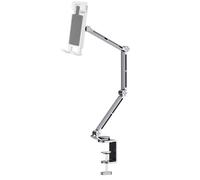 Support de plateau tournant en alliage d'aluminium, bras mécanique, support d'extension universel pour ordinateur de bureau, support cantilever, métal universel