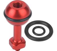 Support de plongée caméra d'action boule base stylo monter 1/4 '' vis (rouge)