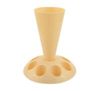 Support de poche à douille en plastique avec motif fleur pour implantation de bouche de fleur, support pour crème glacée, support de poche à pâtisserie, ustensiles de cuisine
