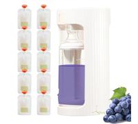Support de poche de nourriture sans compression, petite bouche de purée portable | Small Pulte Pulte Pulte Pulte Preezer, Fruit Srop Puse Puse Filler Rangement Conteneur pour Aliments réutilis