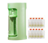 Support de pochette alimentaire sans compression - Support de pochette pour compote de pommes | Petit presse-purée créatif Portable, Kit rechargeable de pochettes alimentaires, conteneur de stockage