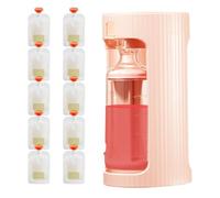 Support de pochette pour purée de fruits - Support de pochette pour compote de pommes, station de compression créative | Petit distributeur de purée ingénieux Compact en Silicone, récipient de