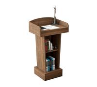 Support De Podium De Pupitre De Sol Portable, Support De Présentation Multifonction avec Butée De Bord, Table for Ordinateur Portable for Salle De Classe, Bureau, Mariage À L'église