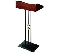 Support de podium de pupitre, table de pupitre de conférence de bureau de podium portable, accessoires pour la maison, podium de bienvenue, podium de réception de mode, podium de réception de caisse
