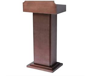 Support de podium de pupitre, table de pupitre de conférence de bureau de podium portable, pièces de machines, chaire d'église de pupitre ou plate-forme d'enseignement de discours de conférence de cér