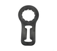 Support de poignée de cric à levage élevé, fixation anti-desserrage en polyuréthane robuste pour crics agricoles, stabilité et sécurité améliorées, outil de sauvetage tout-terrain, noir 123 x 15 mm