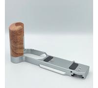 Support de poignée en bois pour appareil photo Nikon ZF,dégagement rapide - Type Argent