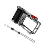 Support de poignée en métal pour caméra d'action 3/4/5 Poignée en aluminium avec griffe Vlog Camera Street Photography Stabilisateur
