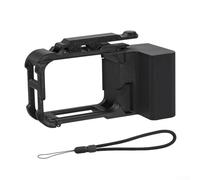 Support de poignée pour Insta360 Pro 2 - Poignée ergonomique pour caméra d'action portable avec support à dégagement rapide, poignée Vlog portable, dragonne incluse, construction ABS