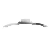 Support de Poignée pour Valise, Remplacement, 20 à 30 Pouces, Plastique | Réparation de Bagages, Argenté, Installation Facile, Motion Télescopique Restaurée, Bouton Séparé Évité