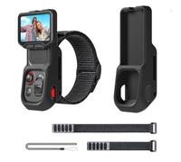Support de poignet en silicone pour moniteur à distance Insta360 Luna Ultra - Affichage en temps réel - Housse de protection réglable en silicone - Support vertical/horizontal avec 2 sangles et cordon