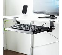 Support de poignet ergonomique réglable pour bureau - Plateau de clavier haut de gamme à clipser sur tiroir et plateforme à angle ± 15° pour le confort de la maison et du bureau