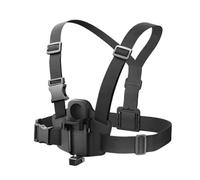 Support de poitrine réglable compatible avec le harnais de sécurité Insta360 X5 pour caméras d'action, idéal pour le sport et