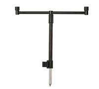 Support de pole de broyage, support de canne au sol - Titulaires de cannes pour le banc | Porte-accessoires de bateau réglables à 2 têtes pour bateaux de kayak garage