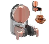 Support de pomme de douche à ventouse, de montage réglable pour pomme de douche de salle de bain, portable pour le camping en extérieur, un débit d'eau stable et une installat