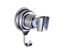 Support de pomme de douche à ventouse réglable, 2 pièces, support avec crochet à serviette for salle de bain, montage mural par ventouse sous vide Pour Accessoires De Bain