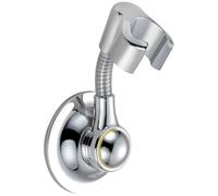 Support de pomme de douche à ventouse, support baguette douche sans poinçon avec pomme remplacement à cou réglable pour la maison, l'hôtel.