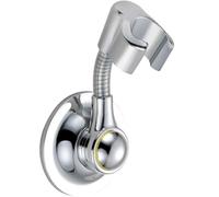 Support de pomme de douche, Lot de 2 supports douche universels argentés réglables à commande manuelle for salle bain