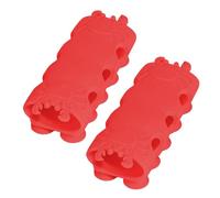 Support de pomme de douche, support à ventouse pour pomme de douche,2 supports de de en silicone à ventouse | Supports de montage de sans perçage, pour mur de à domicile, salle de