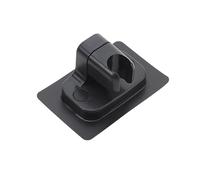 Support de pomme de douche, Support mural autocollant for pommeau de douche, multicolore(Black)