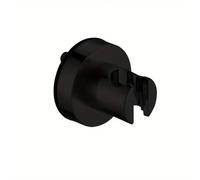 Support de pomme douche à ventouse puissante, support mandrin siège, universelle, for accessoires salle bain(Black)