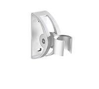 Support de pomme douche réglable, espace en aluminium, support à main 360 °, mural métal(Silver)