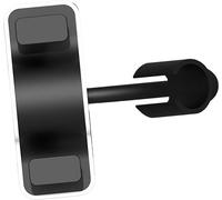 Support de pommeau de douche 360�� Support mural de douche sans trou, noir