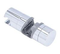 Support de pommeau de douche à barre coulissante en ABS chromé pour tuyau de 18 à 25 mm