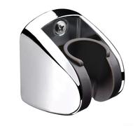 Support de pommeau de douche chromé réglable pour salle de bain, en plastique ABS d'ingénierie, conçu pour contenir des pommeaux de douche à main