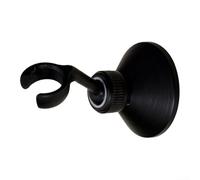 Support de pommeau de douche en cuivre de qualité supérieure avec rotation à 360 degrés, support réglable pour pommeau de douche rond et carré (noir)