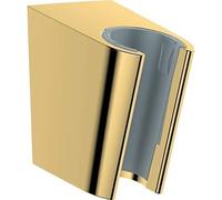 hansgrohe Porter support de douche 28331990 position de maintien fixe, en plastique, optique or poli