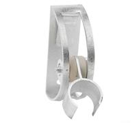 Support de pommeau de douche mural réglable en aluminium pour salle de bain et barre de serviette