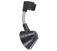 Support de pommeau de douche réglable avec forte aspiration sous vide, sans perçage, support mural pour douches à main, positionnement flexible en hauteur sur les murs en carrelage, installation sans