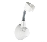 Support de pommeau de douche réglable avec forte aspiration sous vide, sans perçage, support mural pour douches à main, positionnement flexible en hauteur sur les murs en carrelage, installation sans