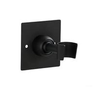 Support de pommeau de douche réglable en acier inoxydable sans perçage pour salle de bain, support de douche à main sans clou (D)