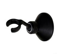 Support de pommeau de douche réglable en cuivre - Rotation à 360° pour barre coulissante de 19 à 25 mm - Support mural résistant à la rouille (noir)