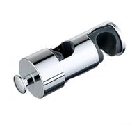 Support de pommeau de douche réglable pour locataires, sans perçage avec crochet, support de douche réglable en hauteur, organisateur de salle de bain pour douche (argenté)