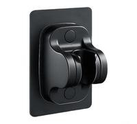 Support de pommeau de douche réglable, support en aluminium épais avec siège de montage mural perforé, base fixe robuste pour salle de bain, convient pour les douches St, andard, moderne, gris argenté