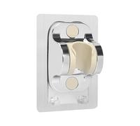 Support de Pommeau de Douche Sans Perçage Support de Douchette Universel Support de Douche Mural avec Adhésif Extra Fort Support Pommeau de Douche Angle Réglable pour Salle de Bain e Toilettes