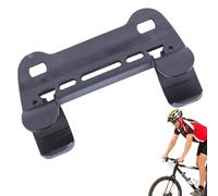 Support De Pompe À Vélo - Support De Pompe À Vélo En ABS, Pince De Cylindre D'air À Double Bouche | Support De Montage Durable Pour La Plupart Des Vélos, Maintient Solidement La Pompe Avec Des Trous D
