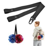 Support de Pompon Pour Pom Pom Girl,Support de Pompons Réglable,Support de Sac de Pom Pom Girl Sécurisé Pour La Protection des Pompons,Support de Pompon Léger,Accessoire de Pom Pom Girl Portable