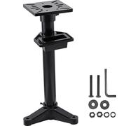 Support de ponçage d'établi VEVOR, socle d'étau avec plaque de montage 27x27 cm, fentes de montage prédécoupées & réservoir d'eau, compatible avec la plupart des ponceuses doubles