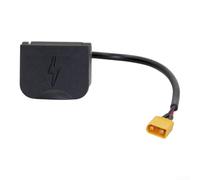Support de port de charge léger pour scooter Kukirin G2 17,2 cm | Construction en plastique durable, finition noire, protège contre les débris, convient aux modèles Max Master