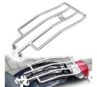 Support De Porte-Bagages Arrière Chromé Noir pour Sportster XLH 1200 XLH1200 1988 1989 1990 1991 1992 93 94 1995 1996 1997 1998 1999 2000 2001 2002 2003