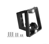 Support de porte-bagages avant pliable pour vélo, support de nez de cochon à trois trous, adaptateur d'étagère de chargement en alliage d'aluminium, installation du porte-bagages avant sans outil