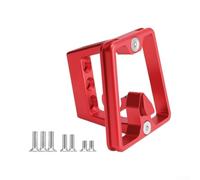 Support de porte-bagages avant pliable pour vélo, support de nez de cochon à trois trous, adaptateur d'étagère de chargement en alliage d'aluminium, installation du porte-bagages avant sans outils