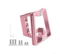 Support de porte-bagages avant pliable pour vélo, support de nez de cochon à trois trous, adaptateur d'étagère de chargement en alliage d'aluminium, installation du porte-bagages avant sans outil