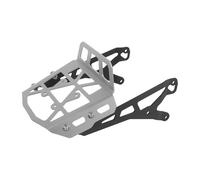 Support de Porte-Bagages Avant pour Phare de Moto, Protection supérieure pour Monkey 125 Z125 DAX125 Monkey125 DAX 125 2018-2024 (Argent et Noir)